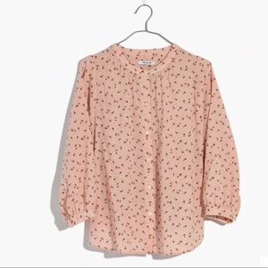 🖤MADEWELL Peasant top in delicate floral